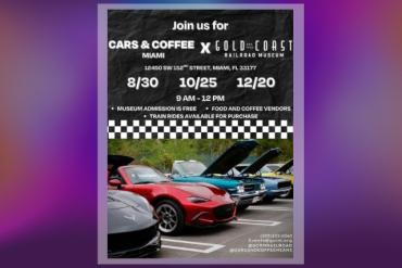 Cars and Coffee x Gold Coast Railroad Museum